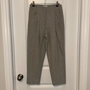 ARITZIA - Wilfred - Grey Italian Wool Pants - Size 0